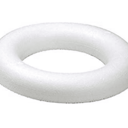 Polystyrene wreath ring